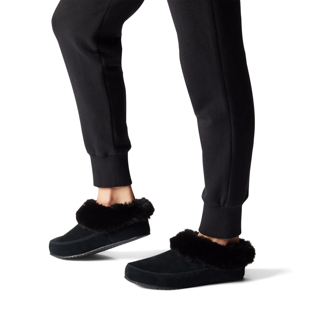 Sorel Shoes Women's Go Coffee Run Slipper - Black - Regular (B) 7 Sorel Shoes Women's Go Coffee Run Slipper - Black - Regular (B)