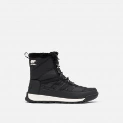 Sorel Women's Whitney II Short Lace Boot - Black- Regular (B) Shoes