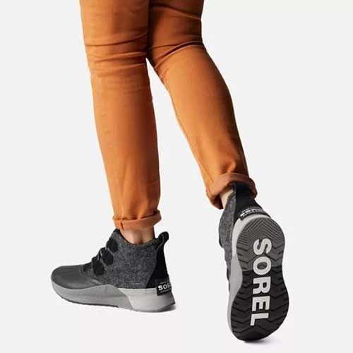 Sorel Women's Out N About III Classic Waterproof Boot - Black/Sea Salt - Regular (B) Shoes 4 Sorel Women's Out N About III Classic Waterproof Boot - Black/Sea Salt - Regular (B) Shoes