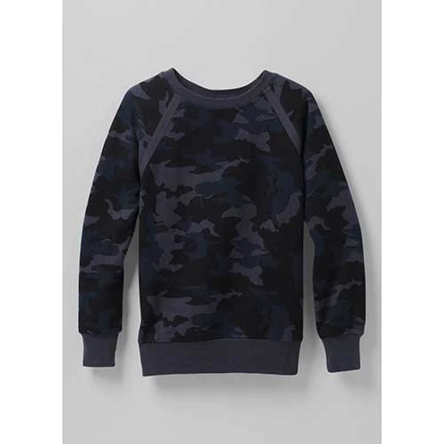 Prana Tops Women's Cozy Up Sweatshirt - Nautical Camo 1 Prana Tops Women's Cozy Up Sweatshirt - Nautical Camo