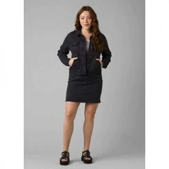 Prana Women's Slate Rim Denim Jacket - Onyx Jackets & Vests 9 Prana Women's Slate Rim Denim Jacket - Onyx Jackets & Vests