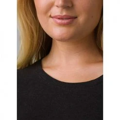 Prana Tops Women's Cozy Up T-shirt - Black 7 Prana Tops Women's Cozy Up T-shirt - Black