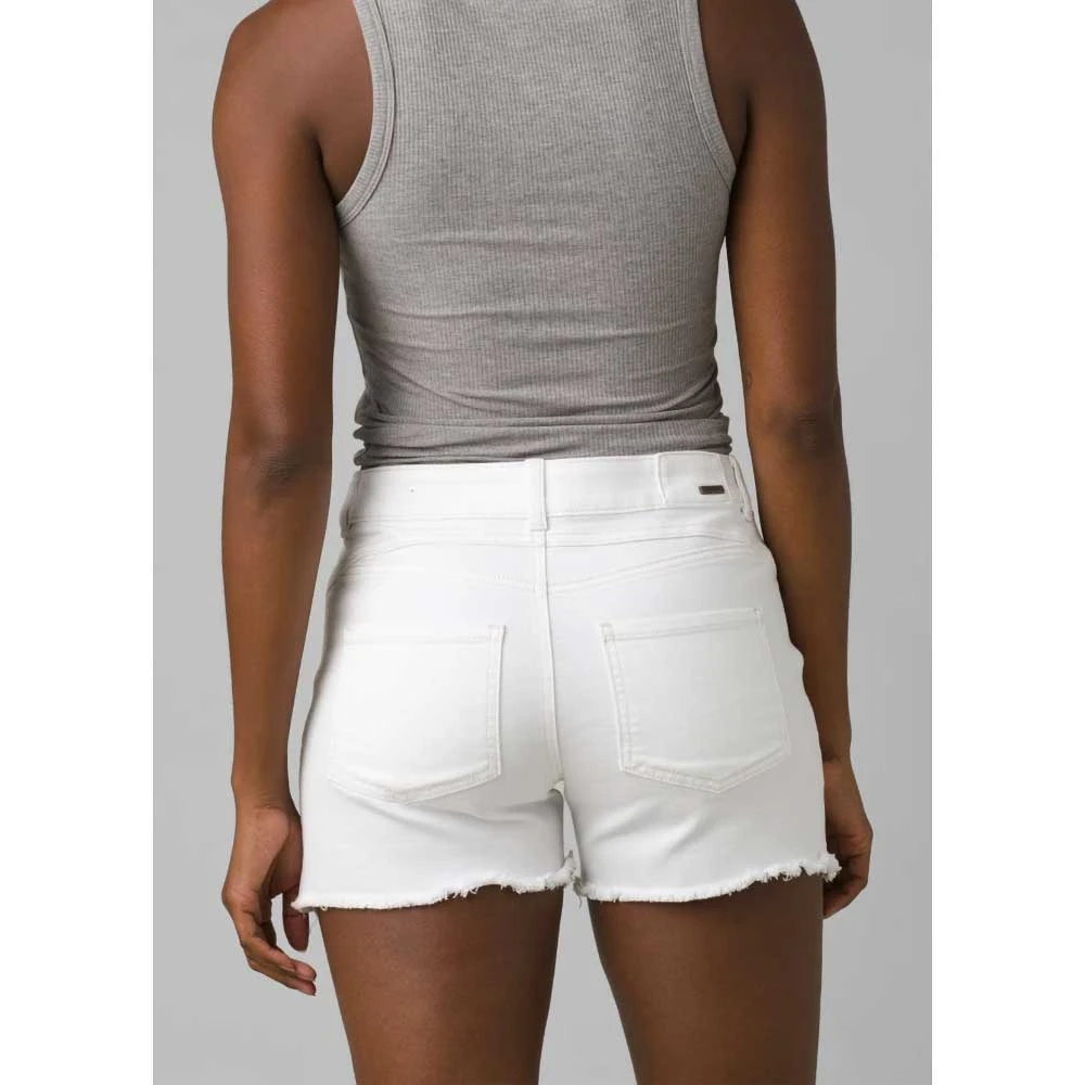 Prana Women's Buxton Short - White 3 Prana Women's Buxton Short - White