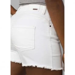 Prana Women's Buxton Short - White 7 Prana Women's Buxton Short - White