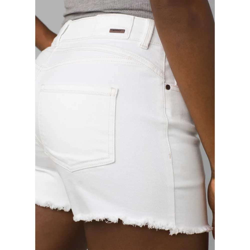 Prana Women's Buxton Short - White 4 Prana Women's Buxton Short - White