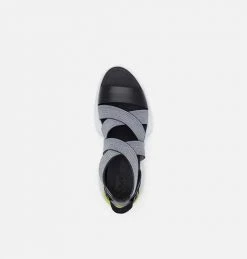 Sorel Shoes Women's Explorer Blitz Multistrap Sandal - Black/White - Regular (B) 10 Sorel Shoes Women's Explorer Blitz Multistrap Sandal - Black/White - Regular (B)