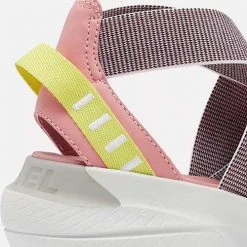 Sorel Women's Explorer Blitz Multistrap Sandal - Eraser Pink/Moonstone- Regular (B) Shoes 13 Sorel Women's Explorer Blitz Multistrap Sandal - Eraser Pink/Moonstone- Regular (B) Shoes