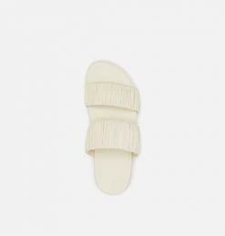 Sorel Women's Roaming Two Strap Slide - Chalk/Gum - Regular (B) 12 Sorel Women's Roaming Two Strap Slide - Chalk/Gum - Regular (B)