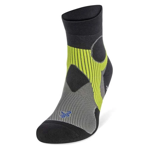 Balega Run Men's Support Socks - Light Grey/Black 3 Balega Run Men's Support Socks - Light Grey/Black