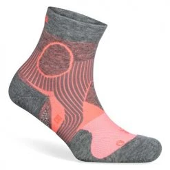 Balega Women's Support Socks - Sherbet Pink/Midgrey
