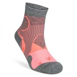 Balega Women's Support Socks - Sherbet Pink/Midgrey