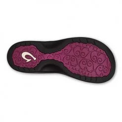 Olukai Women's Ohana Sandal - Orchid Flower/Black - Regular (B) Shoes