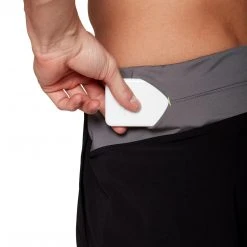 Asics Apparel Men's Fierto 7" Short - Black 7 Asics Apparel Men's Fierto 7