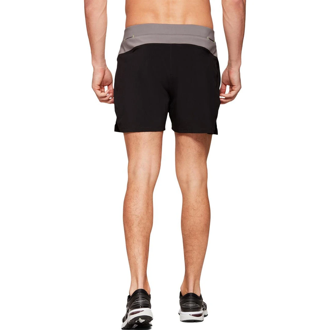 Asics Apparel Men's Fierto 5" Short - Black 4 Asics Apparel Men's Fierto 5" Short - Black