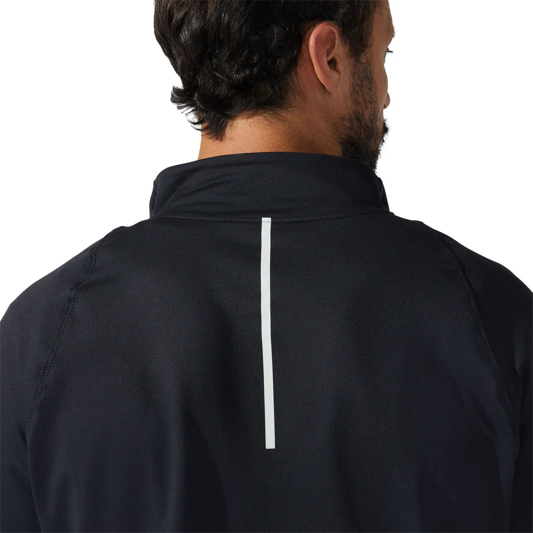Asics Apparel Men's Thermopolis Quarter Zip - Performance Black 6 Asics Apparel Men's Thermopolis Quarter Zip - Performance Black