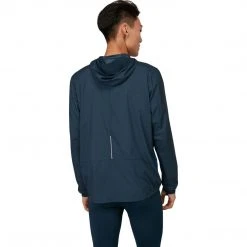 Asics Men's Lite-Show Jacket - French Blue/Electric Blue Apparel