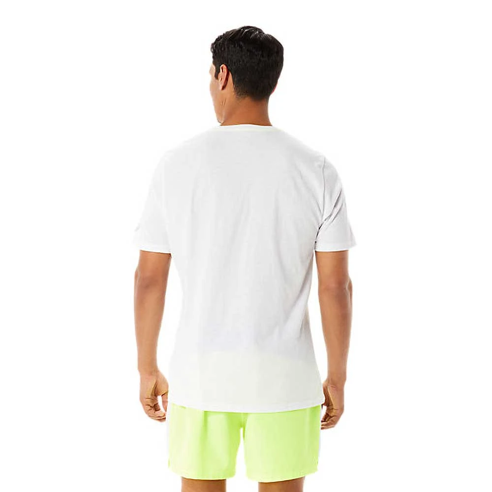 Asics Men's Graphic Short Sleeve WCH - Brilliant White 4 Asics Men's Graphic Short Sleeve WCH - Brilliant White