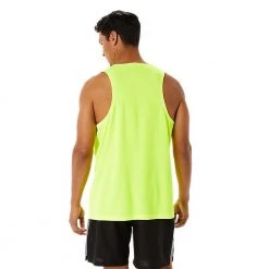 Asics Apparel Men's Ready-Set II Singlet WCH - Safety Yellow
