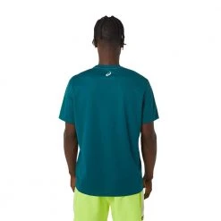 Asics Apparel Men's Ready-Set II Short Sleeve WCH - Velvet Pine