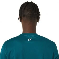 Asics Apparel Men's Ready-Set II Short Sleeve WCH - Velvet Pine