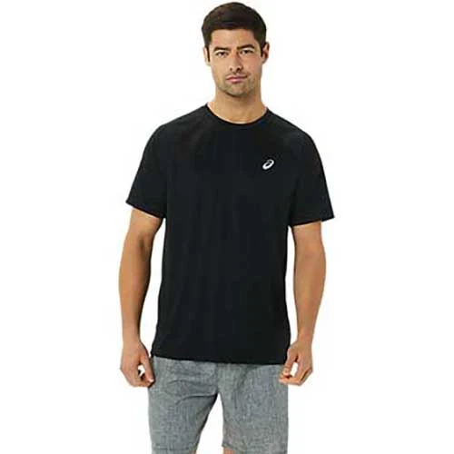 Asics Men's Ready-Set Lyte Short Sleeve - Performance Black 1 Asics Men's Ready-Set Lyte Short Sleeve - Performance Black