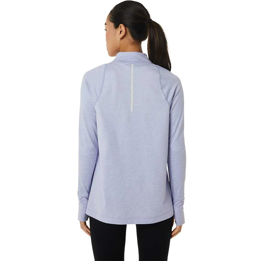 Asics Tops Women's Thermopolis Half Zip - Vapor Heather 2 Asics Tops Women's Thermopolis Half Zip - Vapor Heather