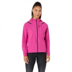 Asics Run Women's Accelerate Waterproof 2.0 Jacket - Fuchsia Red