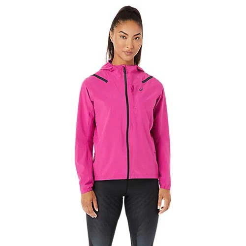 Asics Run Women's Accelerate Waterproof 2.0 Jacket - Fuchsia Red 1 Asics Run Women's Accelerate Waterproof 2.0 Jacket - Fuchsia Red
