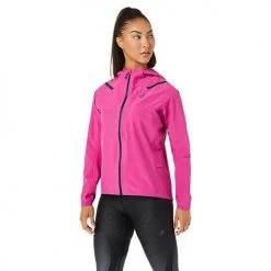Asics Run Women's Accelerate Waterproof 2.0 Jacket - Fuchsia Red