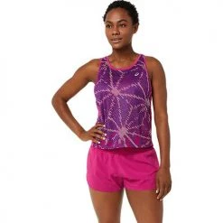 Asics Women's Sakura AOP Tank - Yo-Zakura AOP Tops