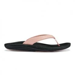 Olukai Women's Kulapa Kai Sandal - Petal Pink/Black - Regular (B) Sandals