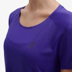On Running Women's Performance-T - Twilight/Navy Tops 8 On Running Women's Performance-T - Twilight/Navy Tops