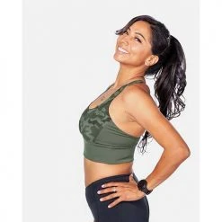 Handful Incorporated Tops Women's Game Time Bra - Hideout 9 Handful Incorporated Tops Women's Game Time Bra - Hideout