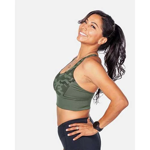 Handful Incorporated Tops Women's Game Time Bra - Hideout 5 Handful Incorporated Tops Women's Game Time Bra - Hideout