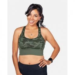 Handful Incorporated Tops Women's Game Time Bra - Hideout