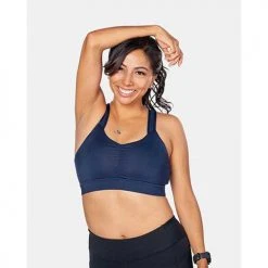 Handful Incorporated Women's Y-Back Bra - Night Swim Navy Tops