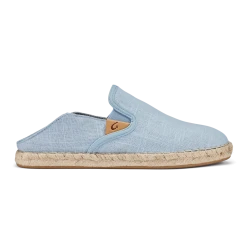 Olukai Shoes Women's Kaula Pa'a Kapa Casual Shoe -Lanai Breeze/Lanai Breeze- Regular (B)