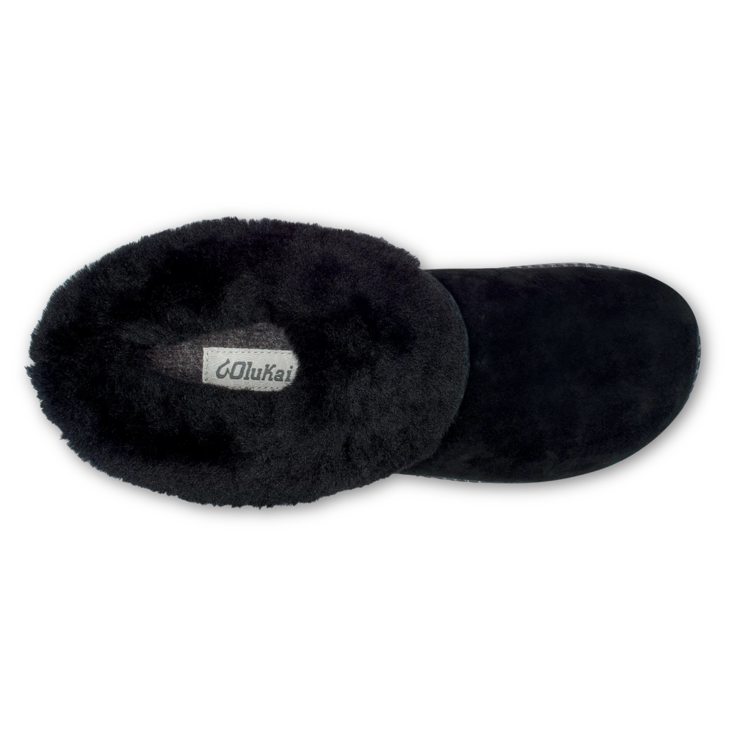Olukai Women's KU'I Slip-On Slipper - Black/Fog- Regular (B) 3 Olukai Women's KU'I Slip-On Slipper - Black/Fog- Regular (B)