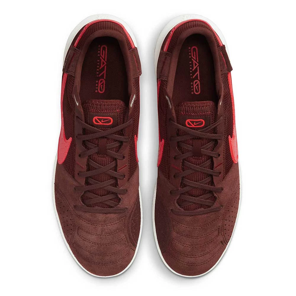 Unisex Nike Streetgato Soccer Shoe - Bronze Eclipse/Brt Crimson/Pomegranate 3 Unisex Nike Streetgato Soccer Shoe - Bronze Eclipse/Brt Crimson/Pomegranate