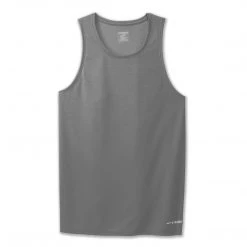 Brooks Apparel Men's Podium Singlet - Light Grey