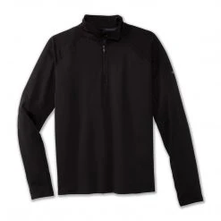 Brooks Apparel Men's Dash 1/2 Zip Top - Black
