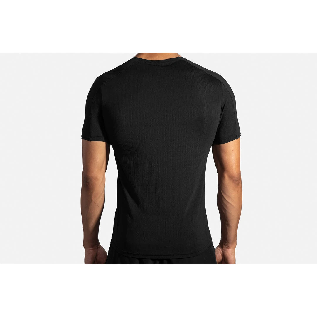 Brooks Men's Atmosphere Short Sleeve Top - Black 5 Brooks Men's Atmosphere Short Sleeve Top - Black