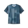 Brooks Men's Distance Graphic Short Sleeve - Indigo Rush Altitude Print