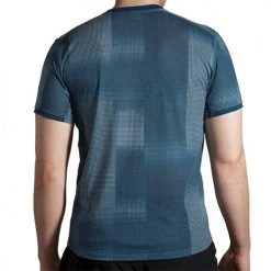 Brooks Men's Distance Graphic Short Sleeve - Indigo Rush Altitude Print 14 Brooks Men's Distance Graphic Short Sleeve - Indigo Rush Altitude Print
