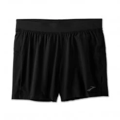 Brooks Men's Sherpa 5" Short - Black Apparel