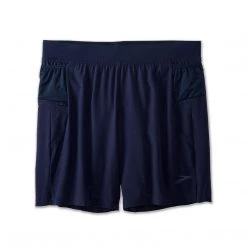 Brooks Apparel Men's Sherpa 7" 2-In-1 Short - Navy