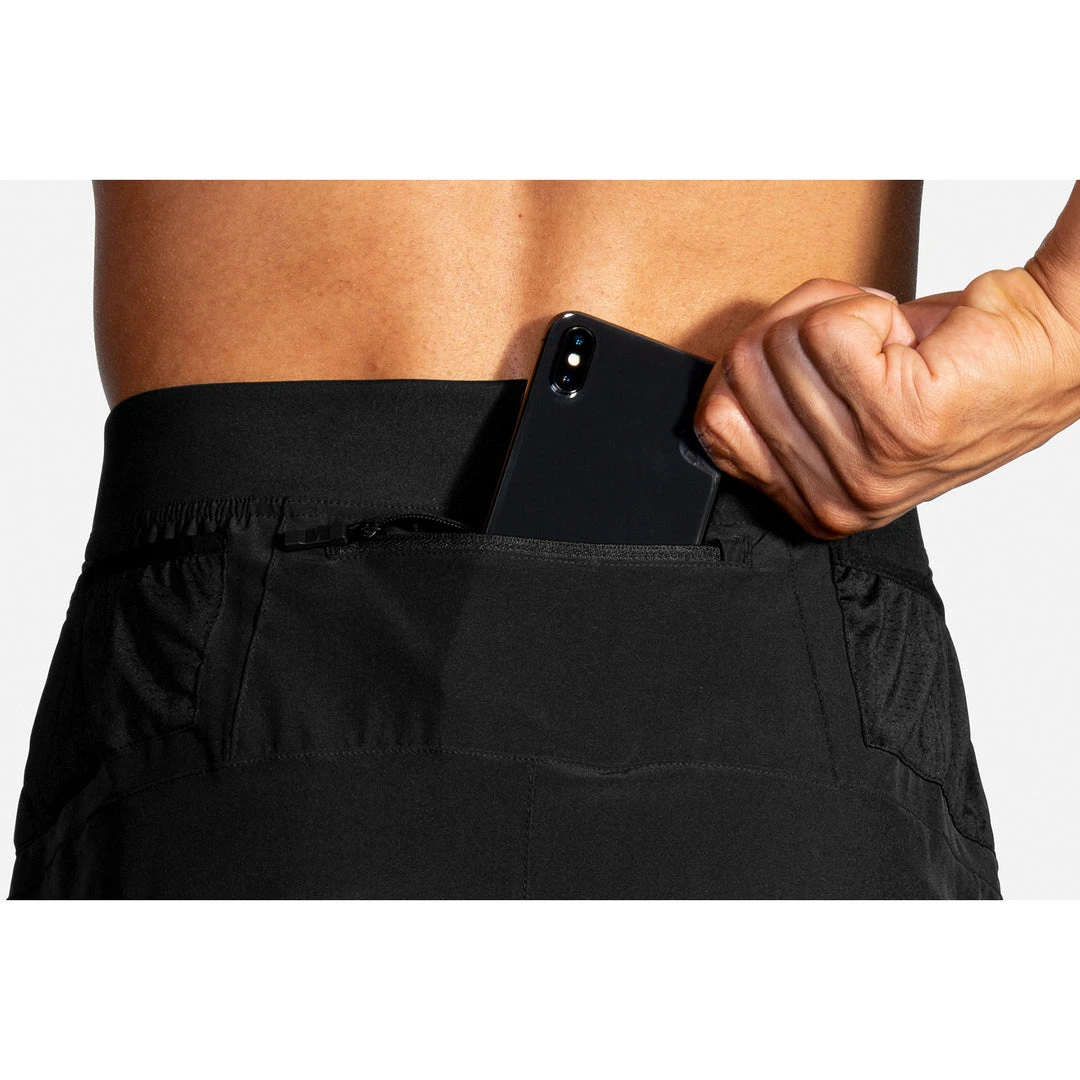 Brooks Apparel Men's Sherpa 7" Short - Black 6 Brooks Apparel Men's Sherpa 7" Short - Black