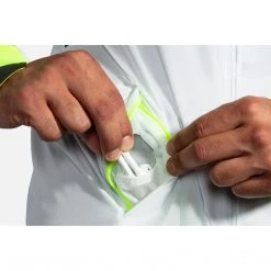 Brooks Men's Carbonite Jacket - Icy Grey/Black/Nightlife Apparel