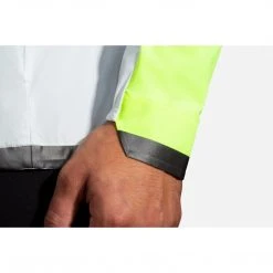 Brooks Men's Carbonite Jacket - Icy Grey/Black/Nightlife Apparel