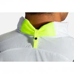 Brooks Men's Carbonite Jacket - Icy Grey/Black/Nightlife Apparel